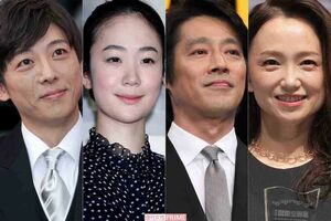 左から高橋一生、黒木華、堤真一、永作博美