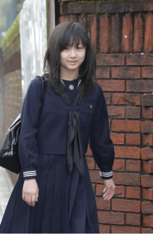 2010年4月、学習院女子高等科の入学式に出席する佳子さま