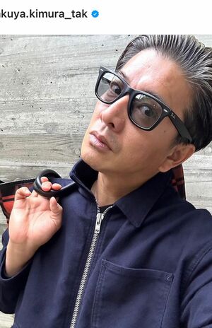 『風間公親-教場0-』第４話の告知と共にアップした木村自身の写真(本人インスタグラムより)