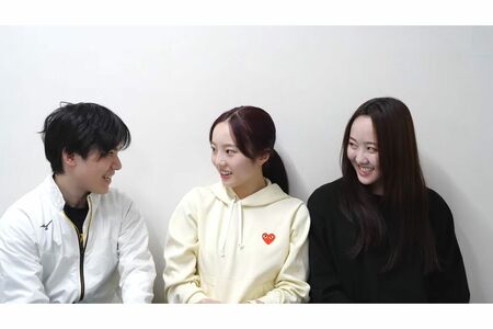 YouTubeチャンネル『本田姉妹やで』にゲストで登場した宇野昌磨