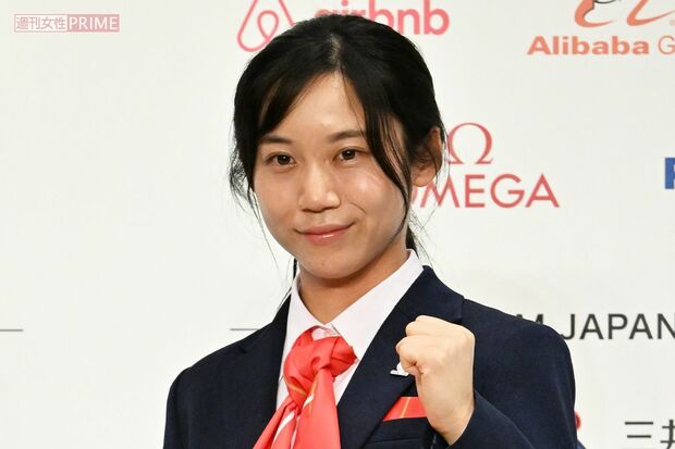 高木美帆（2022年、北京五輪日本選手団結団式にて）