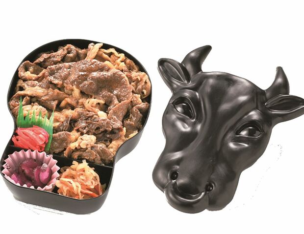 「松阪名物黒毛和牛モー太郎弁当」（1500円）