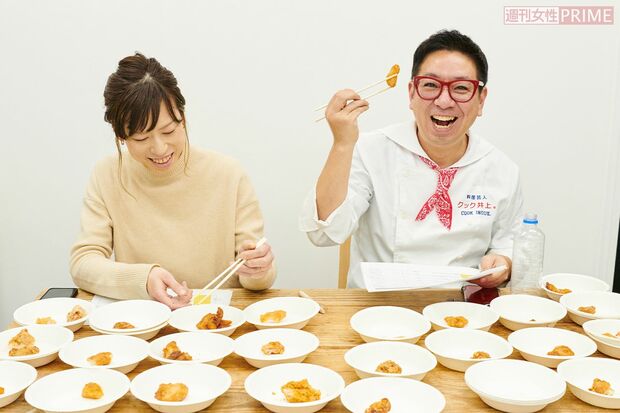 実食を終えて　撮影／山田智絵