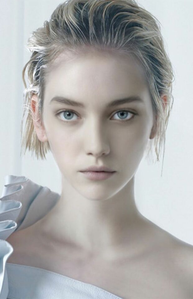 AI技術で生成したファッションモデル「AI model(AI モデル)」(画像はAI model株式会社HPより)
