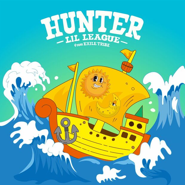 LILLEAGUEデビュー曲『Hunter』※画像をクリックするとAmazonの商品ページにジャンプします。
