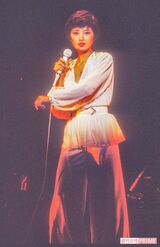 東京・帝国劇場で『山口百恵リサイタル』を開催。この数日後、恋人宣言を行う（'79年10月）　撮影／週刊女性写真班