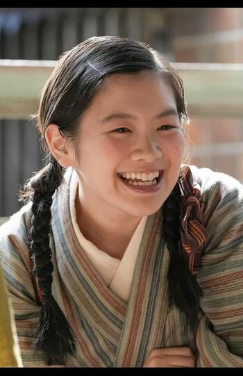 朝ドラ『ブギウギ』に出演する富田望生（本人のXより）