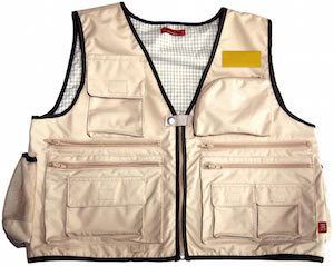  国崎信江の防災ベスト（大人用）17000円／危機管理研究所