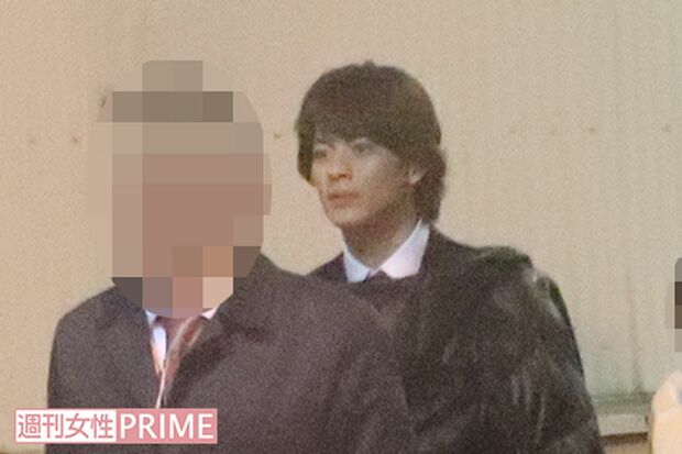 ドラマの撮影に臨む平野紫耀（18年『花のち晴れ』）