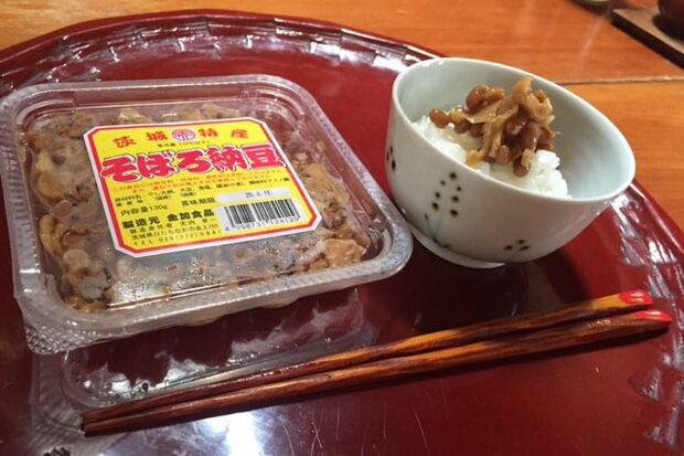 茨城といえば、そぼろ納豆！　ご飯にはもちろん、パスタにあえたりもしますよ♪　＃茨城　＃しょぼろ納豆ともいう　＃あとは干し芋が名物！