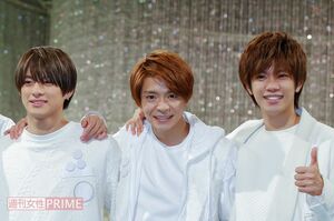 平野紫耀、岸優太、神宮寺勇太