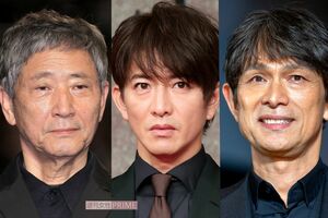 写真左から小林薫、木村拓哉、江口洋介