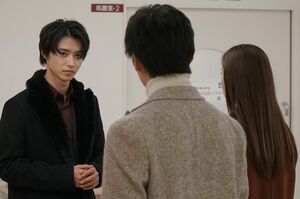 尊氏が血のつながらない妹の美尊にプロポーズ。どうする、旺太郎？　(c)日本テレビ