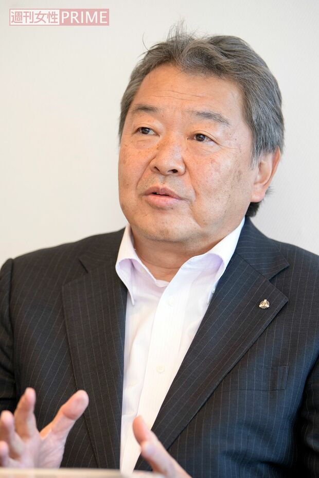「賛否があるのは当然」と大森会長。若い世代の意見も積極的に取り入れるアイデアマン　撮影／渡邉智裕