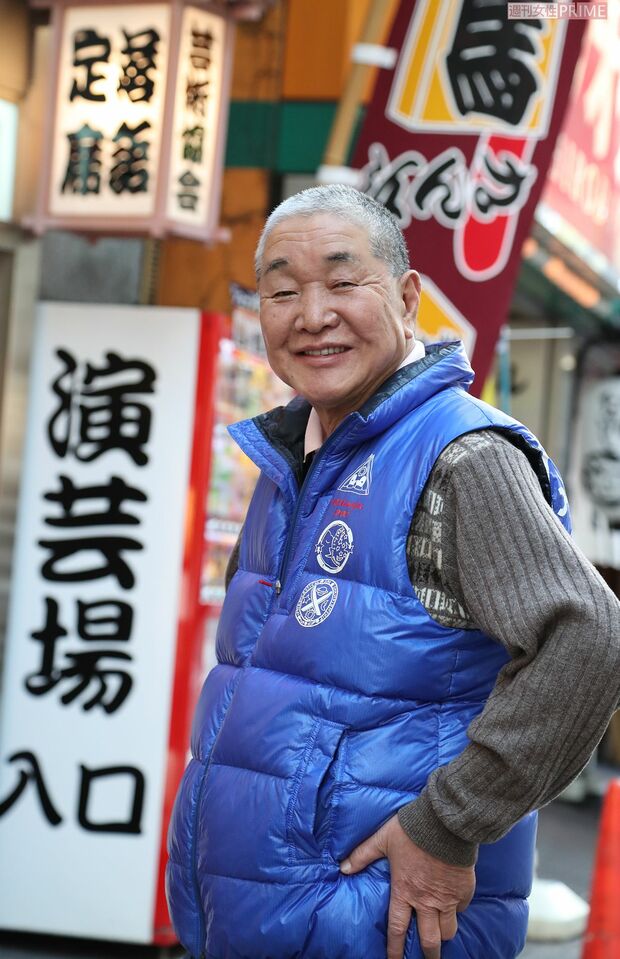 73歳になっても元気いっぱい。「ストレスをためることがいちばんいけない」と笑顔を見せる柳家権太楼