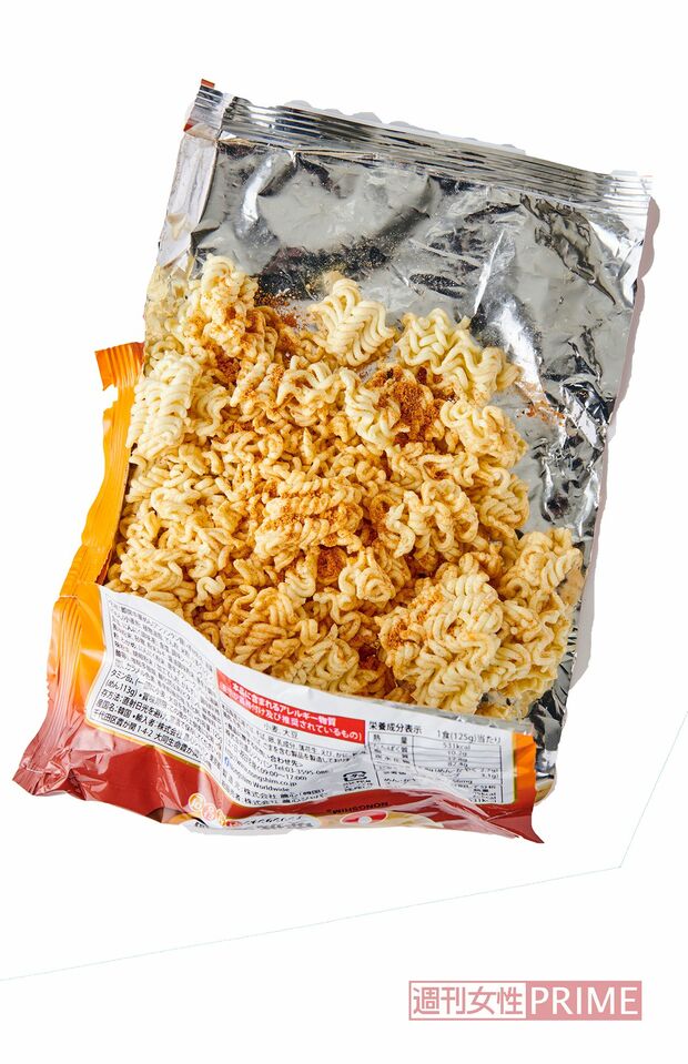 粉をかけてそのまま食べると背徳感抜群！