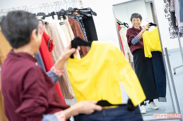 西ゆり子さん　撮影／伊藤和幸　撮影協力＝株式会社サン・フレール