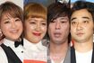 左から鈴木奈々、丸山桂里奈、尾形貴弘、斉藤慎二