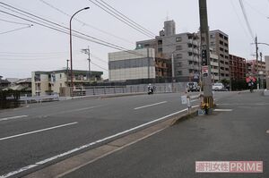 福岡市早良区城西の事故現場