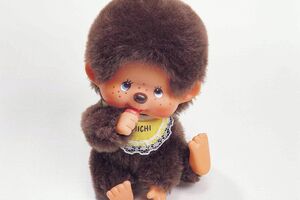 '74年、発売当時のモンチッチ。当時の瞳はブルー。ブラウンアイになったのは'85年