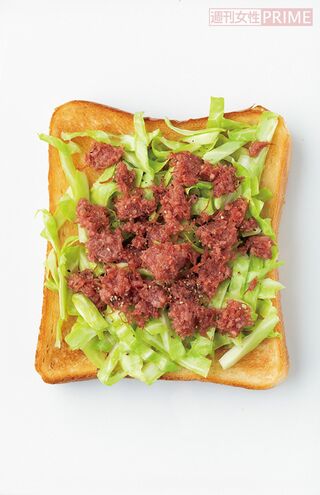 コンビーフ塩キャベツ