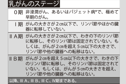 ※パジェット病：乳頭や乳輪の表皮内にがん細胞がみられ、赤くただれたようになる。