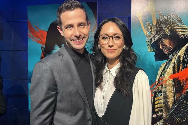 エグゼクティブ・プロデューサーのマークスと妻のコンドウ（写真／東洋経済オンライン）