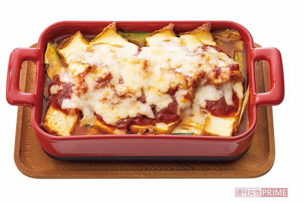 ズッキーニと厚揚げのラザニア風　撮影／廣瀬靖士