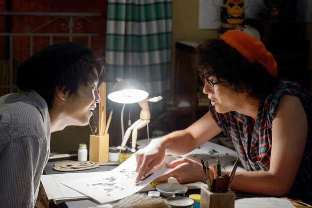 “つぼ田つぼ助”こと祐二・啓輔。(c)NHK