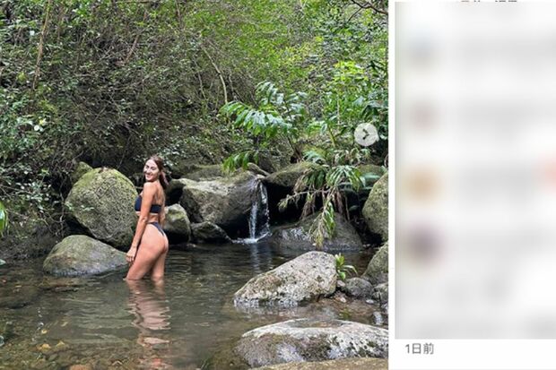 「ムキムキ」肉体改造した道端カレン（本人インスタグラムより）