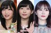 指原莉乃（写真左から2012年6月、2014年1月、2019年10月）