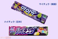 それってパクリじゃないですか?『ハイチュウ』ではなく『マイチュウ』きのこの山にかっぱえびせんに東京ば…