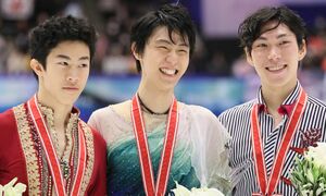 日本からは羽生とも仲のいい同期2人も出場し、田中刑事が3位に。9位の日野に対し、羽生は「もっとこいやって思っています(笑い)」