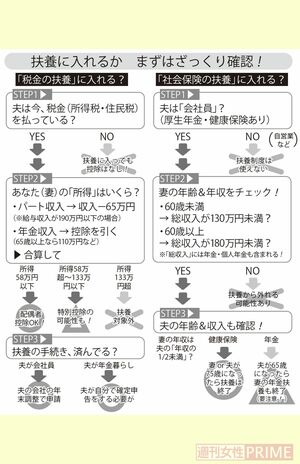 扶養に入れるかをざっくり確認！