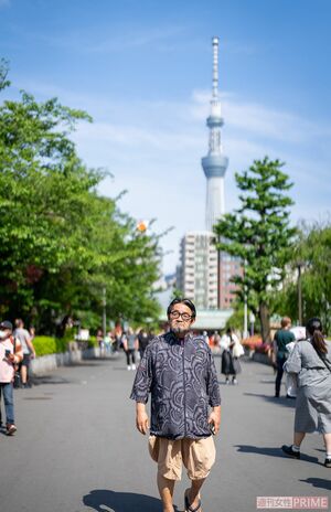 赤松利市先生(撮影/佐藤靖彦)