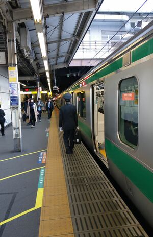 混雑時には乗客でいっぱいの埼京線