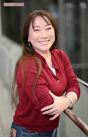 村山由佳さん　　撮影／渡邊智裕