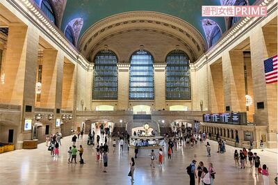 小室夫妻が目撃されたグランドセントラル駅は、観光名所としても知られ、大勢の人が集まる