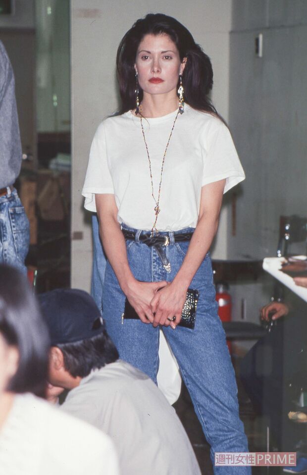 '93年、川崎麻世の不倫会見に現れたカイヤ