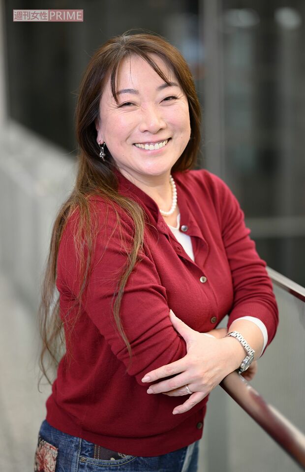 村山由佳さん　　撮影／渡邊智裕