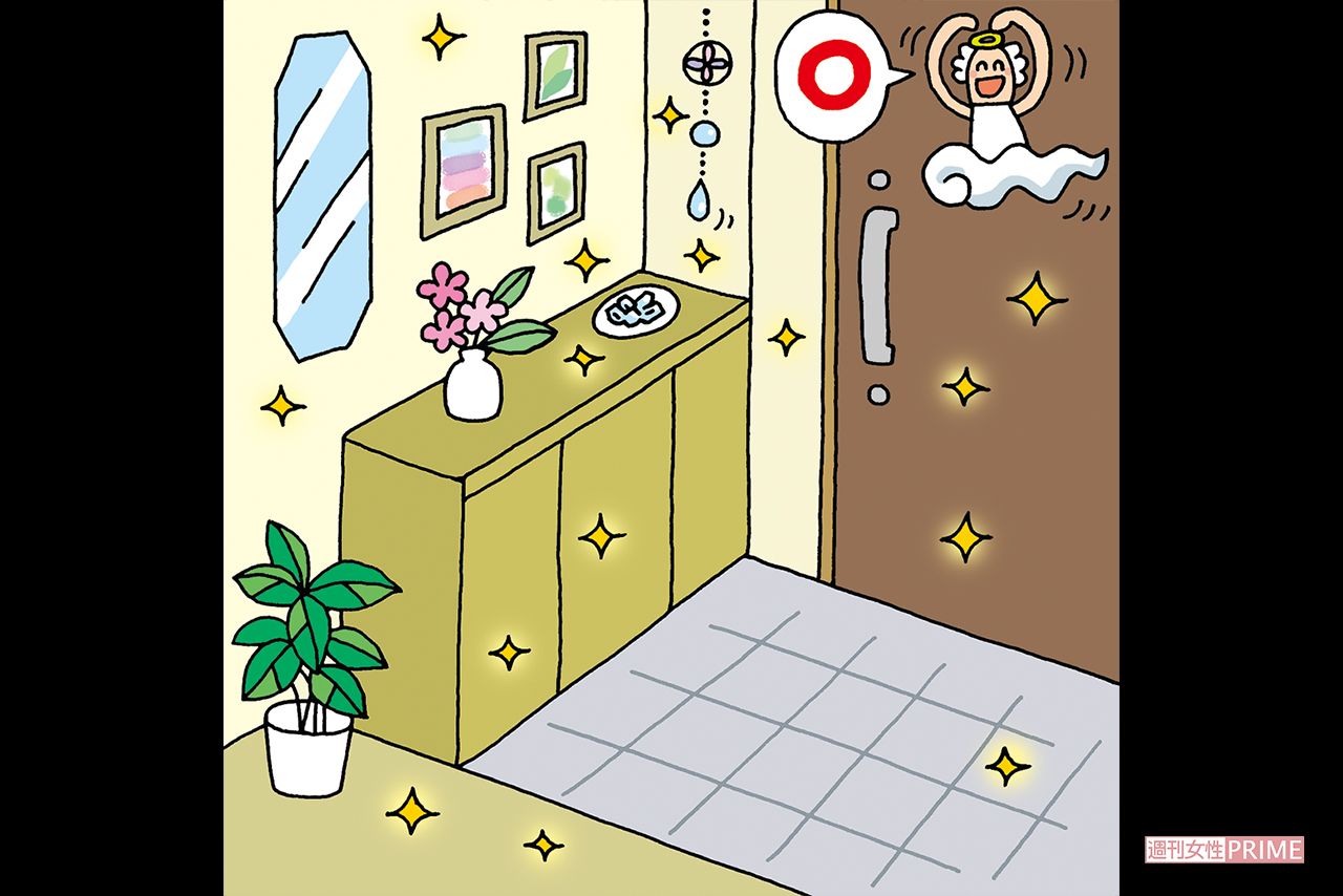 玄関を清潔にするだけ お金に愛される 開運玄関 のつくり方と 4 5月の 最強の金運日 週刊女性prime シュージョプライム youのココロ刺激する