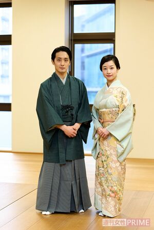 妹の襲名と同時に『初代・藤間翔』を名乗った兄の貴彦と 撮影/伊藤和幸