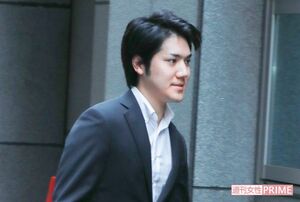 都内の法律事務所に出勤した小室さん（7月20日）