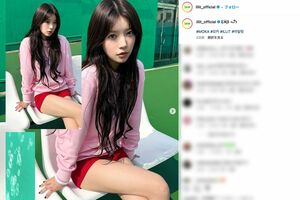 2024年3月にデビューした韓国ガールズグループ「ILLIT」のモカ(公式インスタグラムより)