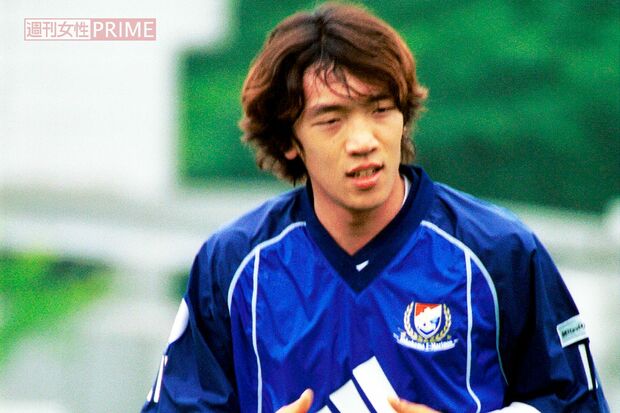 横浜F・マリノスに所属した中村俊輔