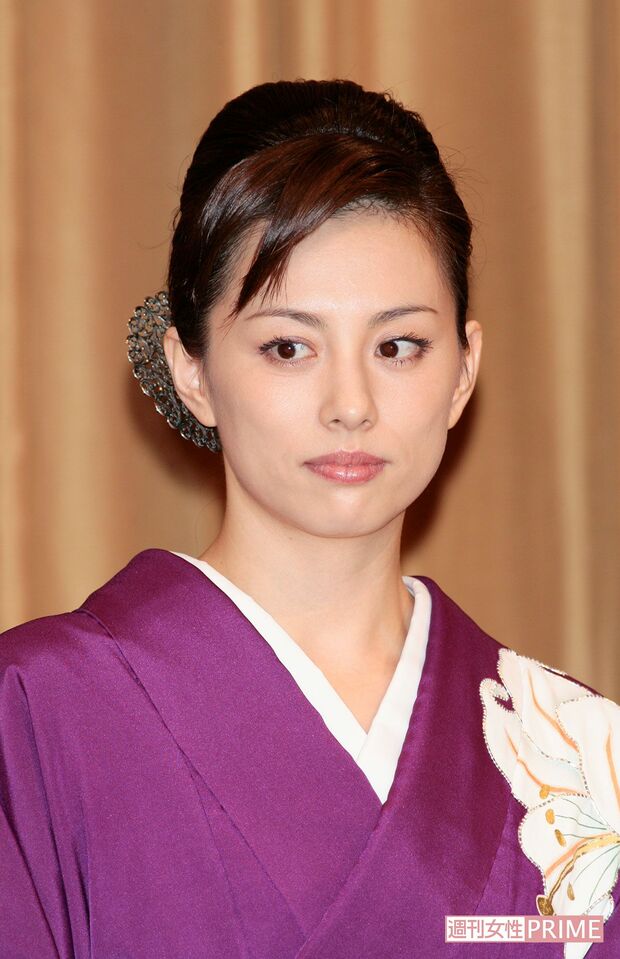 米倉涼子　撮影／本誌写真班