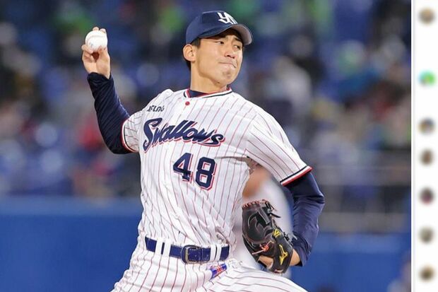 不倫トラブルを報じられたヤクルトスワローズ・金久保優斗投手（インスタグラムより）